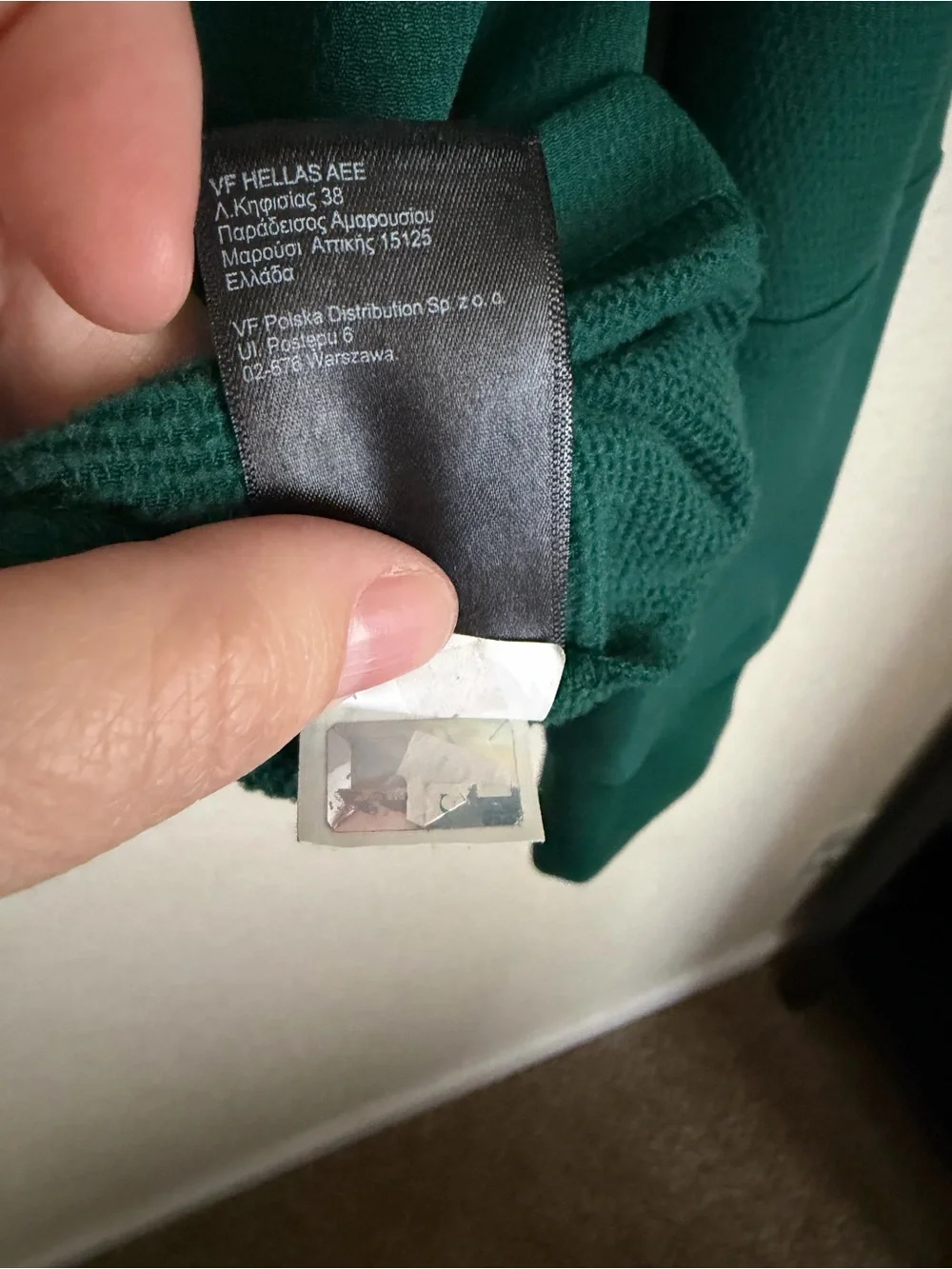 The North Face Men’s Tekno Ridge 1/4 Zip Fleece Hoodie Jacket XL Green